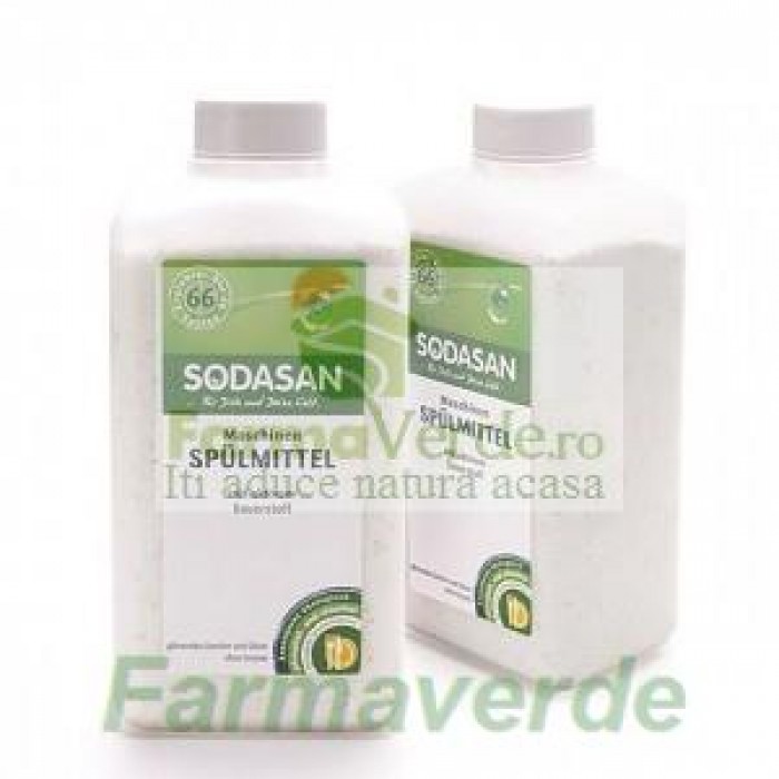 Detergent BIO Praf pentru Masina de Spalat Vase 1 kg Sodasan